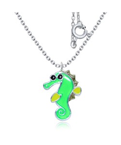 Sea Horse Kids Necklace SPE-3900 (FL5)